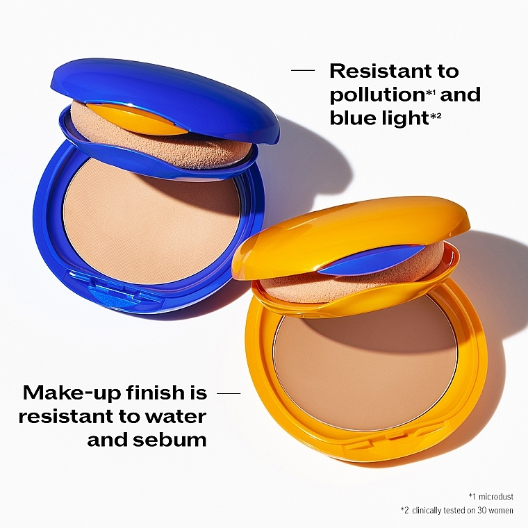 Солнцезащитное компактное тональное средство - Shiseido Tanning Compact Foundation SPF10 — фото N7