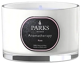 Парфумерія, косметика Ароматична свічка - Parks London Aromatherapy Rose Candle