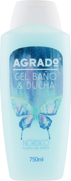 Гель для ванны и душа - Agrado Nordic Shower Gel — фото N1