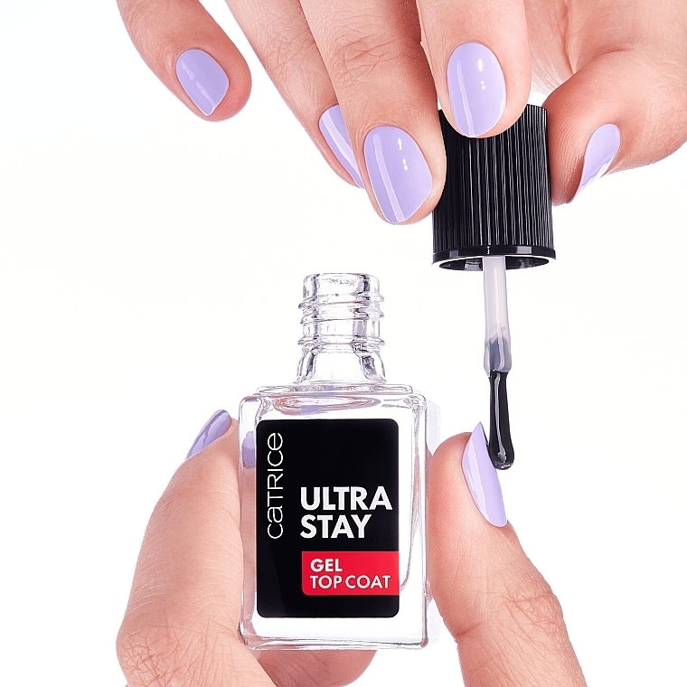 Верхнє покриття для лаку - Catrice Ultra Stay Gel Top Coat — фото N4