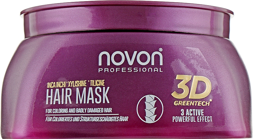 Маска для волос - Novon Professional 3D Hair Mask — фото N1