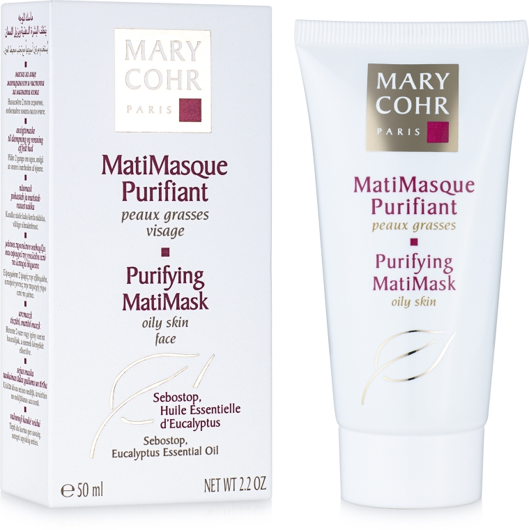 Противовоспалительная матирующая маска для лица - Mary Cohr Purifying MatiMask — фото N1