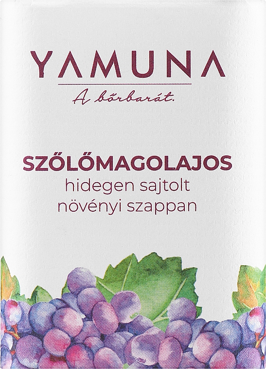 Мыло с маслом виноградных косточек - Yamuna Soap With Grapeseed Oil — фото N1
