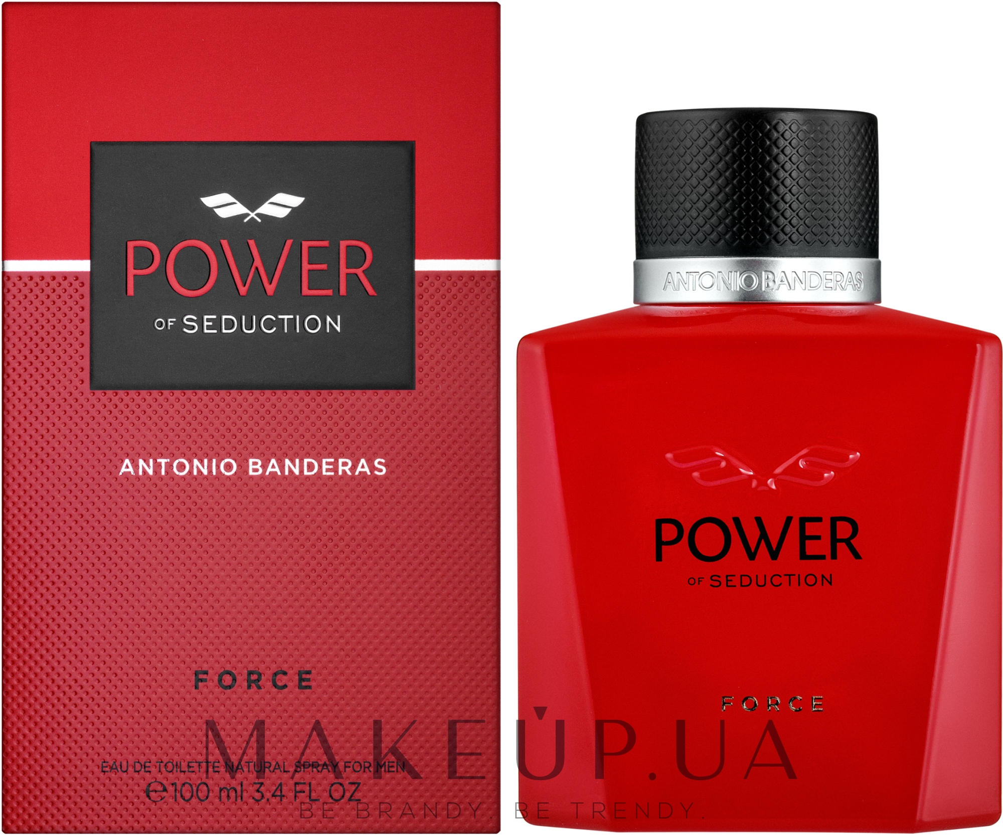 Antonio Banderas Power of Seduction Force - Туалетна вода — фото 100ml