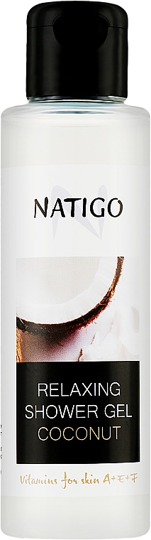 Гель для душа с ароматом кокоса - Natigo Relaxing Shower Gel Coconut — фото N1