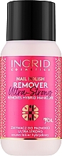 Засіб для зняття лаку з оліями - Ingrid Cosmetics Nail Polish Remover Ultra-Strong — фото N1