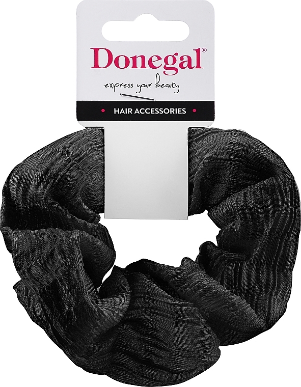 Резинка для волос, FA-5645, черная 2 - Donegal — фото N1