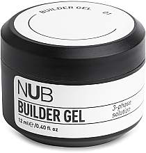 Гель для наращивания ногтей - Nub Builder Gel 3-Phase Solution — фото N1