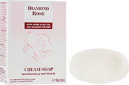 Парфумерія, косметика Освіжальний крем-мило - BioFresh Diamond Rose Cream Soap