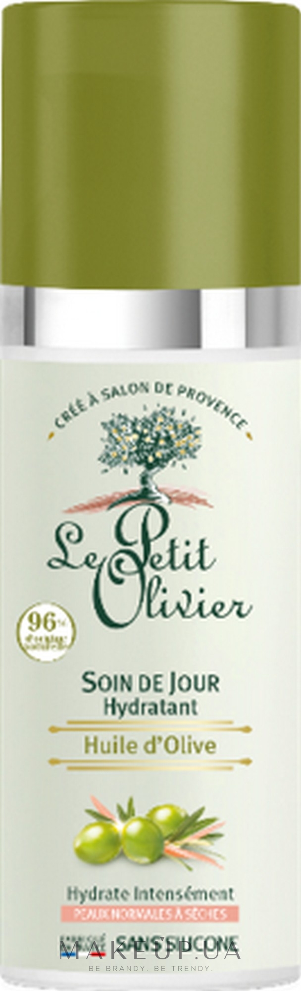 Крем денний з маслом оливи - Le Petit Olivier Face Cares With Olive Oil — фото 50ml
