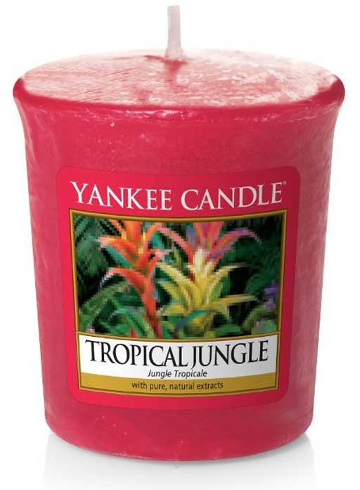 Ароматическая свеча "Тропические джунгли" - Yankee Candle Scented Votive Candle Tropical Jungle — фото N1