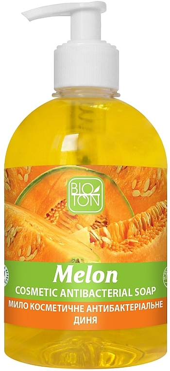 Мыло антибактериальное "Дыня" - Bioton Cosmetics Melon Liquid Soap — фото N1