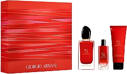 Парфумерія, косметика Giorgio Armani Si Passione - Набір (edp/50ml + edp/7ml + b/lot/75ml)