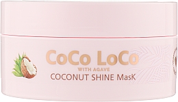 Увлажняющая маска для волос - Lee Stafford Coco Loco With Agave Coconut Shine Mask — фото N2
